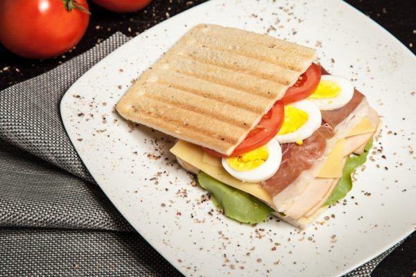 Photo avocado, bacon