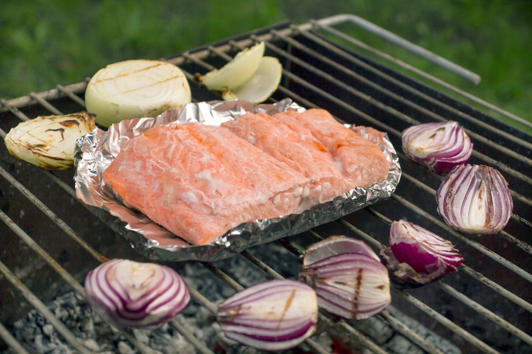 Photo Grilled salmon
