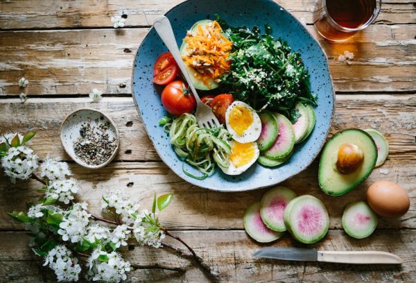 Photo Healthy plate